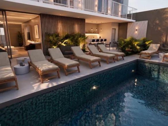 Estudio con balcón en venta en Playa del Carmen