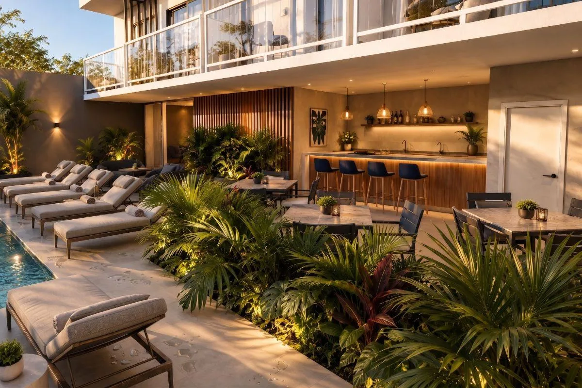 Estudio con balcón en venta en Playa del Carmen