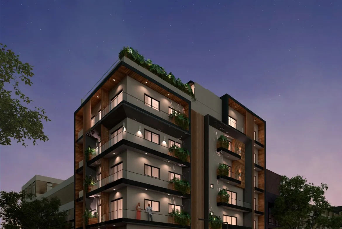 Studio with Balcony for Sale in Playa del Carmen | 750 m from the Beach | Rooftop Pool and Jacuzzi