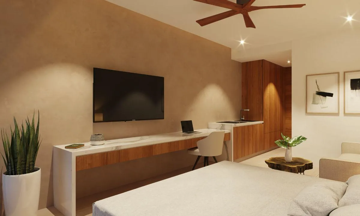 Estudio con jacuzzi privado en venta en Playa del Carmen