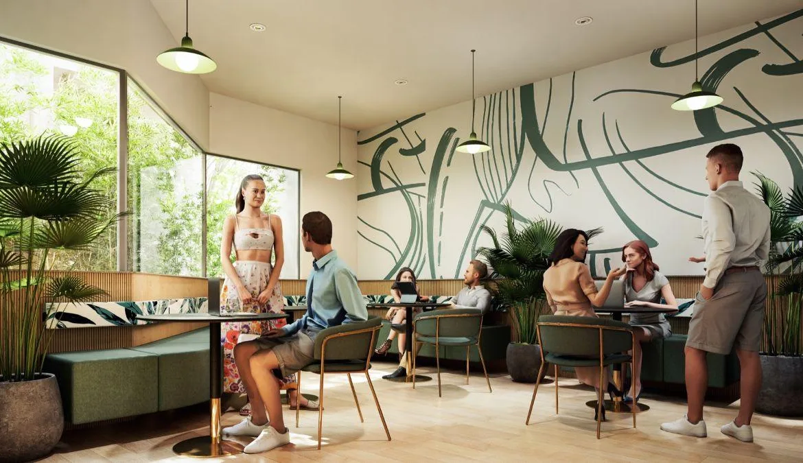 Estudio con terraza en venta en Playa del Carmen