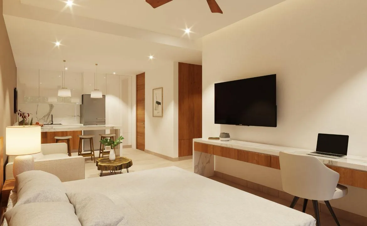 Ocean-View Studio with Private Jacuzzi for Sale in Playa del Carmen | On Fifth Avenue