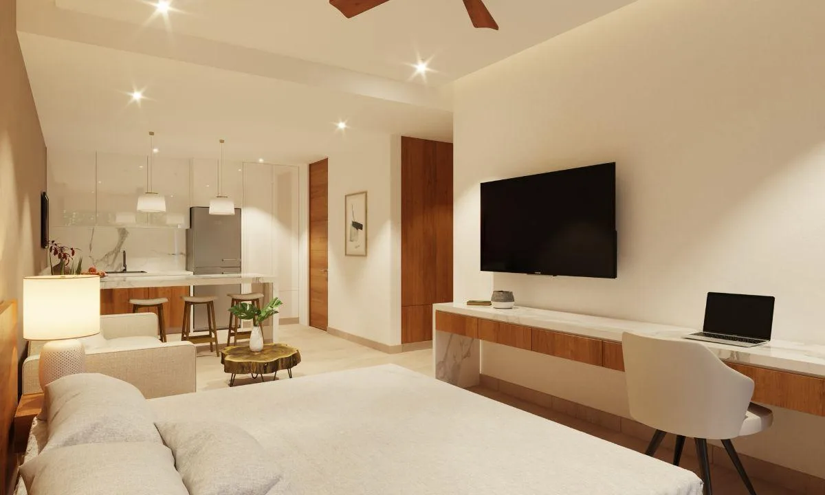 Ocean-View Studio with Private Jacuzzi for Sale in Playa del Carmen | On Fifth Avenue