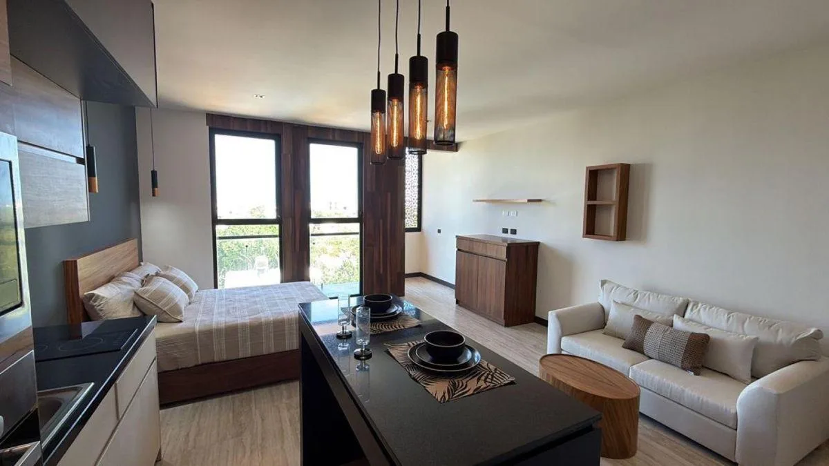 Estudio con vista al mar en venta en Playa del Carmen