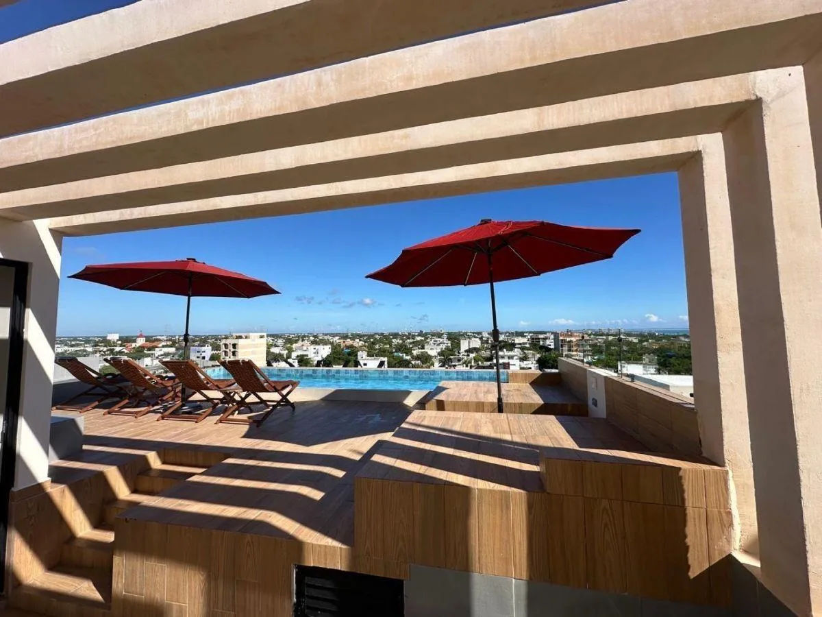 Estudio con vista al mar en venta en Playa del Carmen