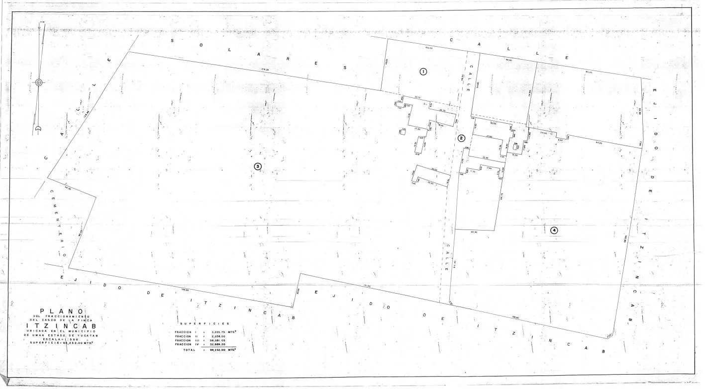Plano del terreno