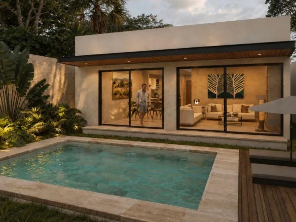 Lote de 250 m² + casa de 2 recámaras en venta en Playa del Carmen