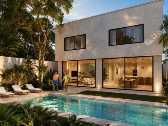 Lote de 434 m² + casa de 3 recámaras en venta en Playa del Carmen