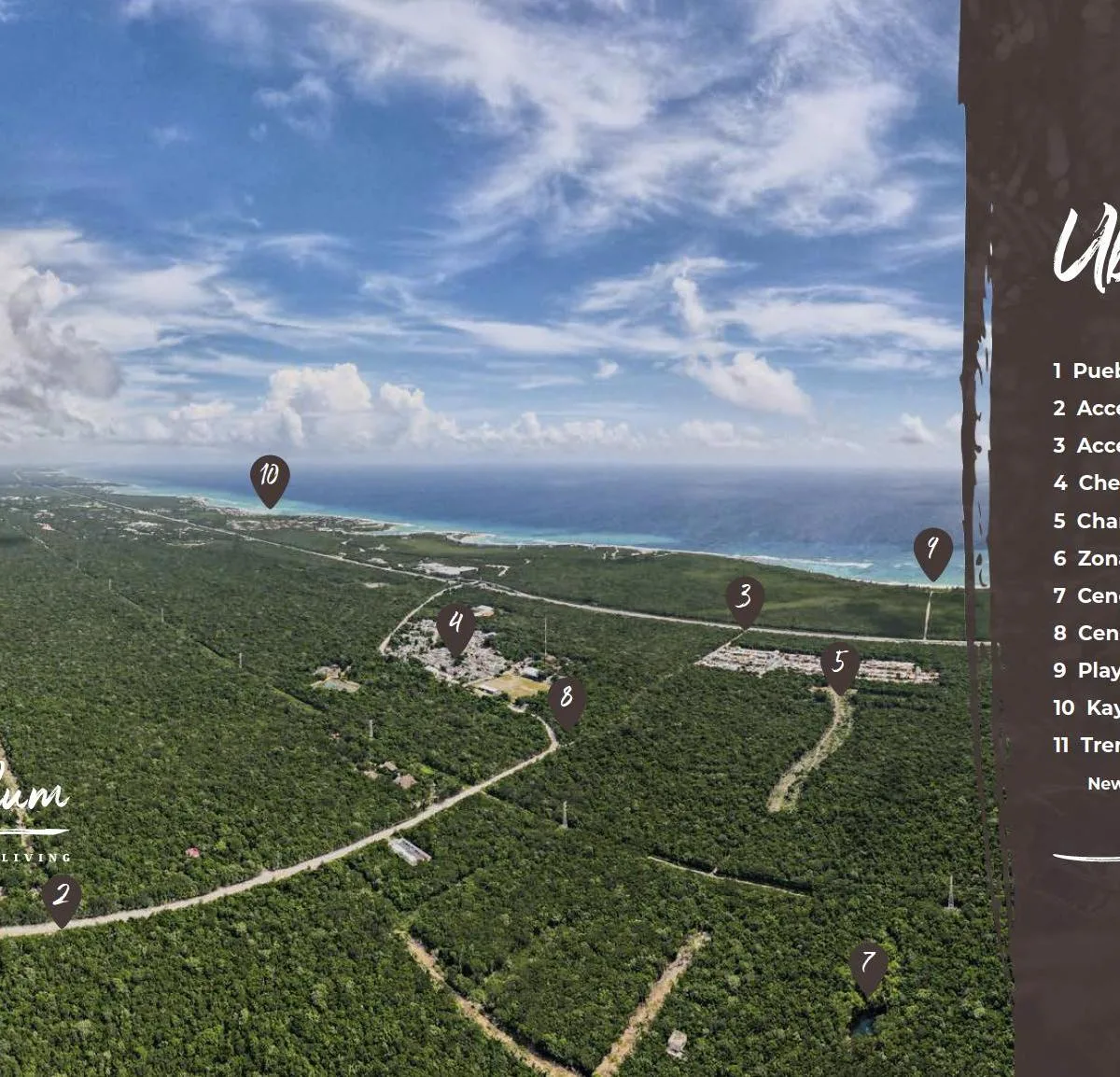 Lote de 587 m² en venta en Chemuyil, Riviera Maya