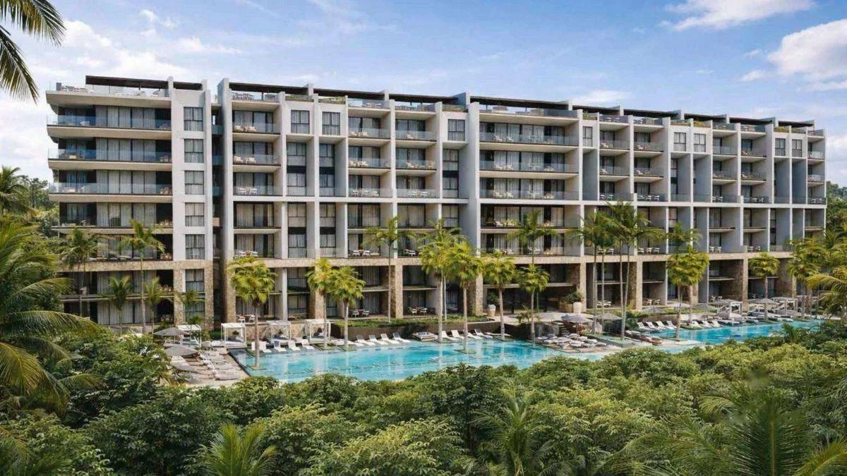 2-Bedroom Penthouse with Private Rooftop and Jacuzzi for Sale in Playa del Carmen | Beach Club