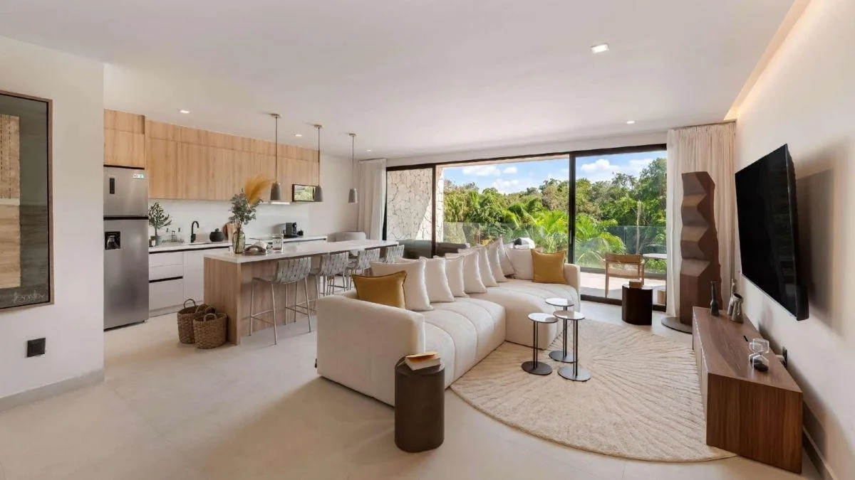 2-Bedroom Penthouse with Private Rooftop and Jacuzzi for Sale in Playa del Carmen | Beach Club